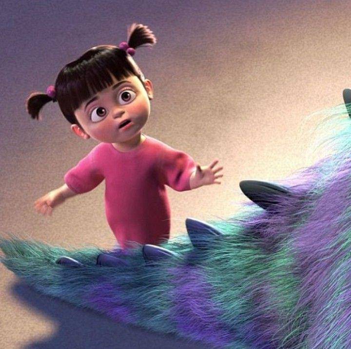 karakter Boo (dok. Pixar Animation Studios)