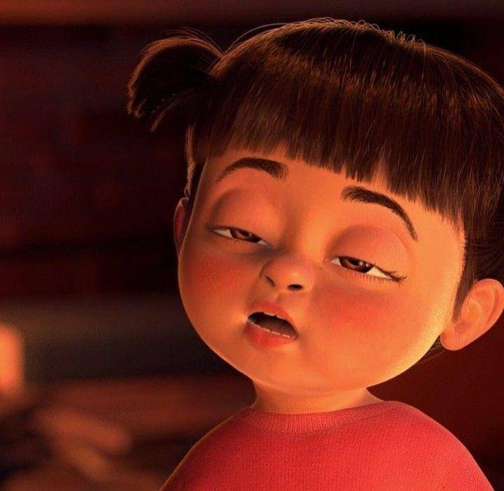 karakter Boo (dok. Pixar Animation Studios)