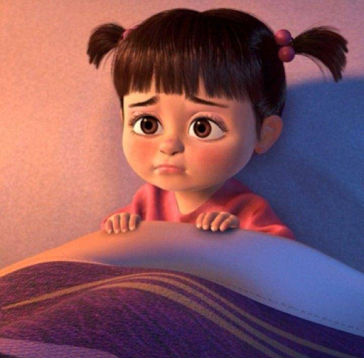 karakter Boo (dok. Pixar Animation Studios)