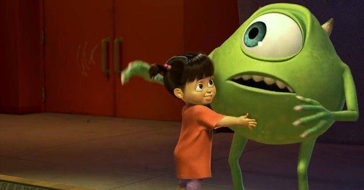 karakter Boo dan Mike (dok. Pixar Animation Studios)