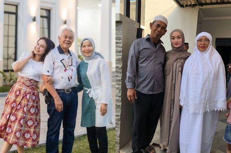 Rossa, Zaskia Gotik dan keluarga (instagram.com/itsrossa910 | instagram.com/zaskia_gotix)