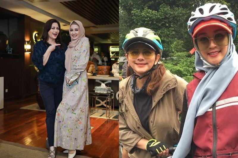 Pernah Nikahi Orang yang Sama, 10 Potret Dina Lorenza dan Cut Keke