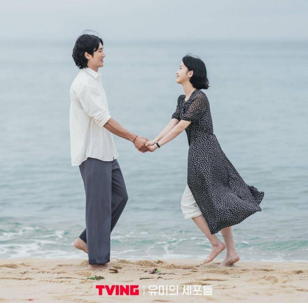 Momen kebersamaan Kim Go Eun dan Ahn Bo Hyun (instagram.com/tving.official)
