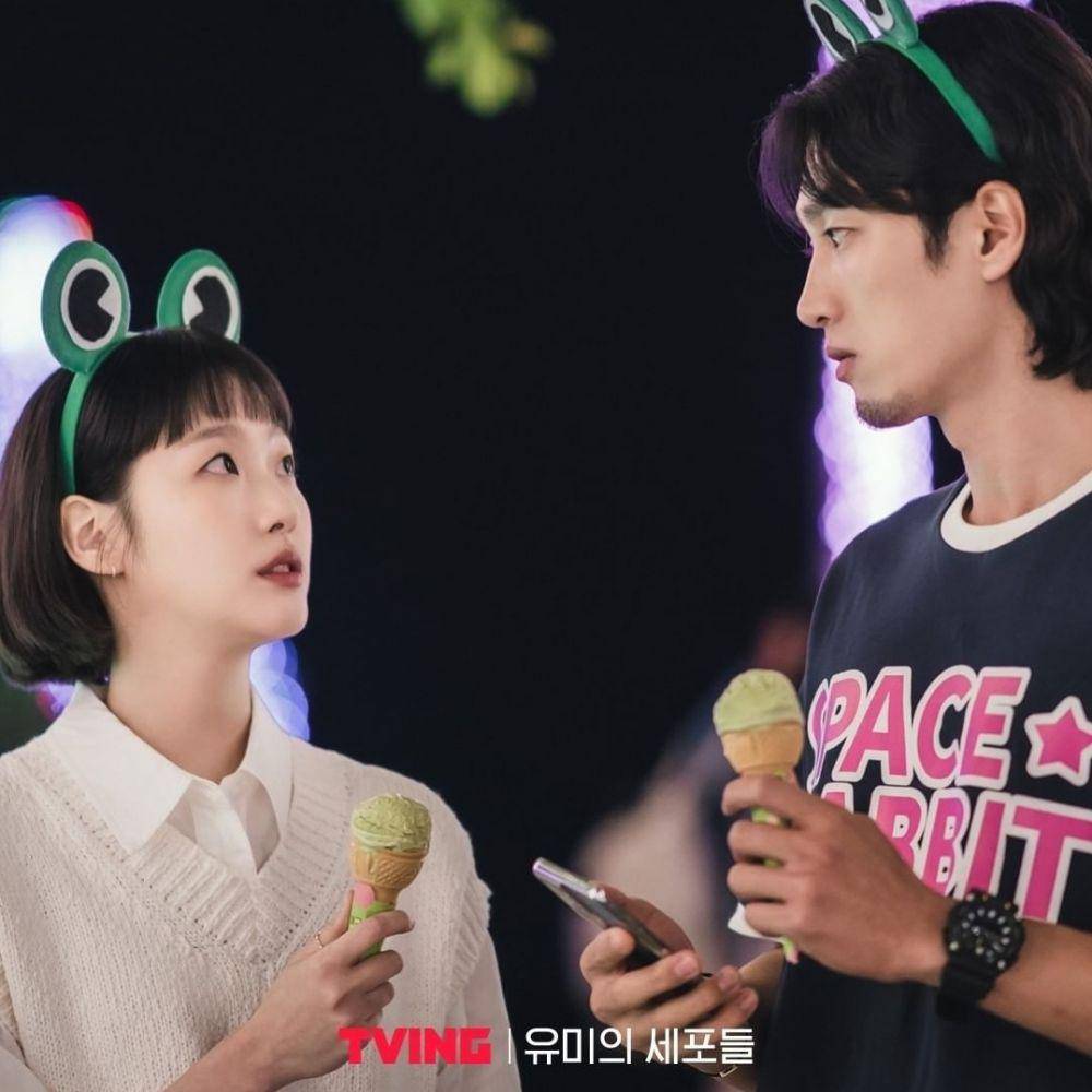 Momen kebersamaan Kim Go Eun dan Ahn Bo Hyun (instagram.com/tving.official)
