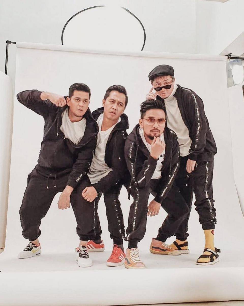 Surya Insomnia, Angga Nggok, Imam Darto, dan Ananda Omesh (instagram.com/podkesmas)