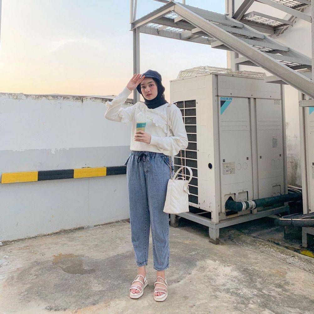 Padu Padan Baggy Pants (instagram.com/ingridyulikaa)