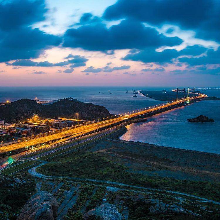 Jembatan Donghai (Instagram.com/caizhe_photograrphy)