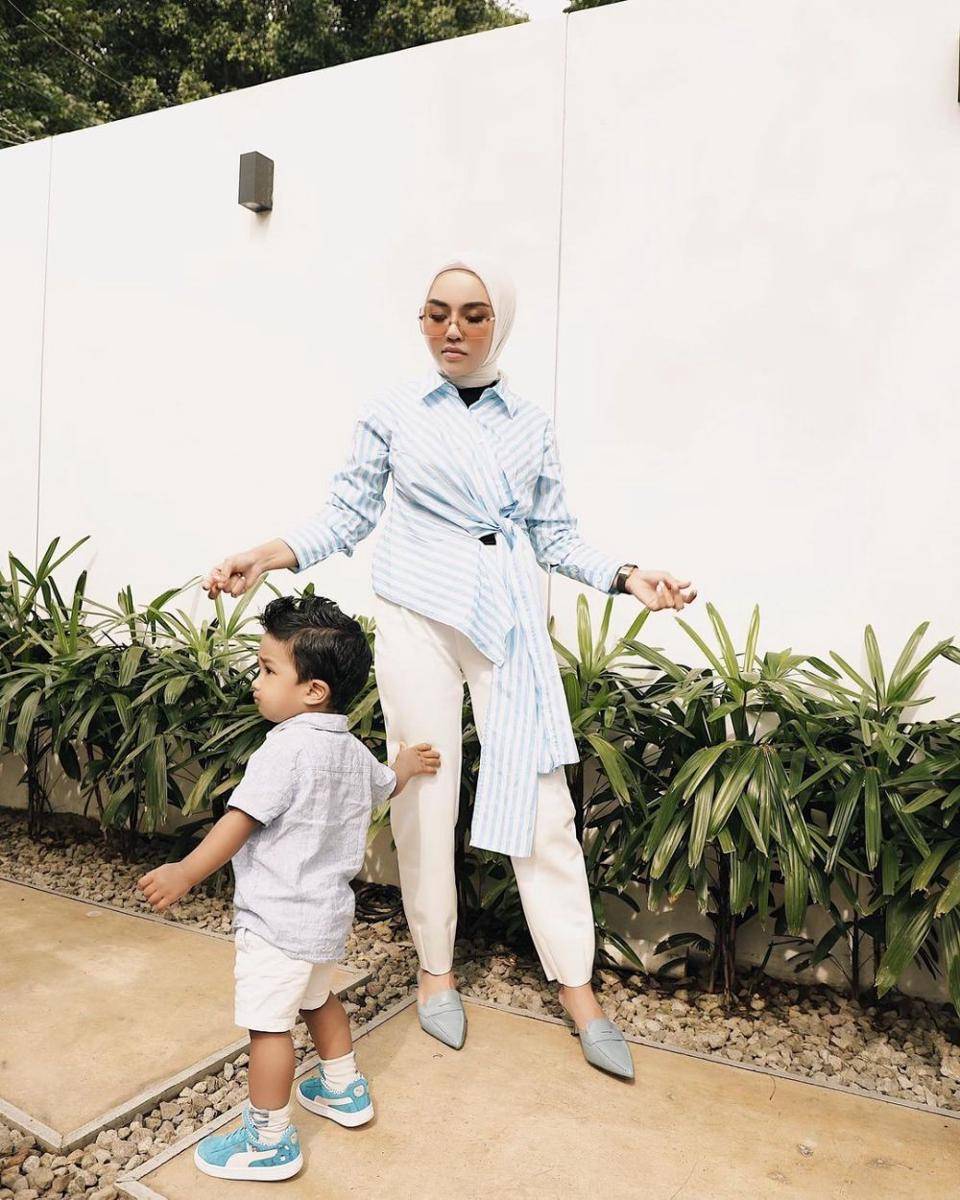 Padu Padan Baggy Pants (instagram.com/medinazein)