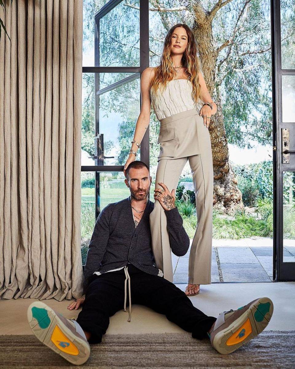 Adam Levine dan Behati Prinsloo (instagram.com/adamlevine)