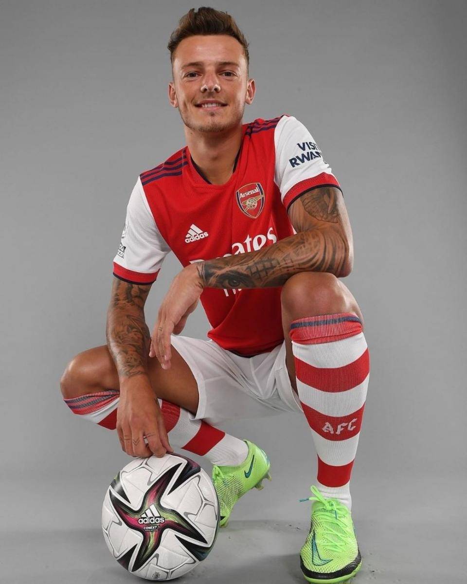 potret Ben White (instagram.com/arsenal)