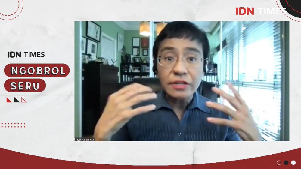 Maria Ressa Sebut Algoritma Medsos Jadi Masalah Besar bagi Jurnalistik