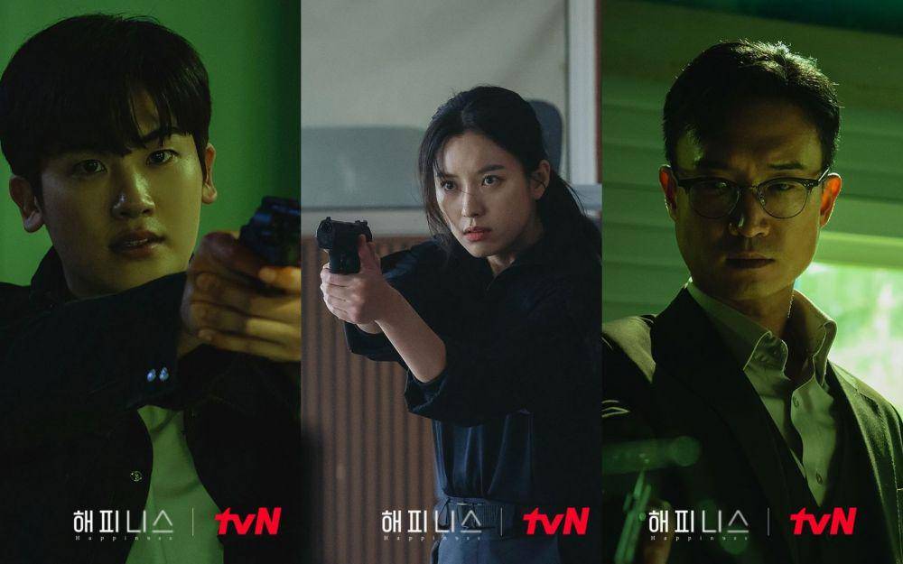 Park Hyung Sik, Han Hyo Joo, dan Jo Woo Jin di cuplikan drama Happiness (instagram.com/tvn_drama)