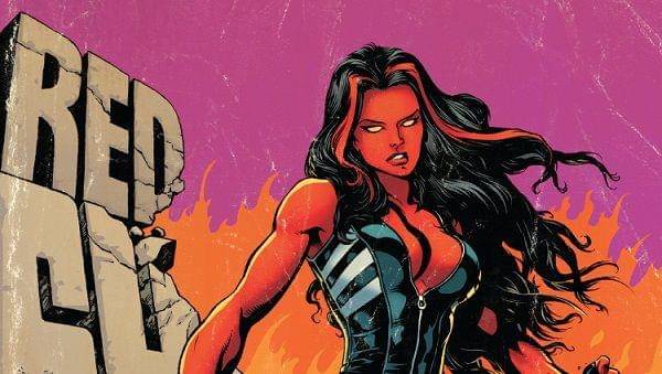 Red She-Hulk. Dok. Marvel Comics