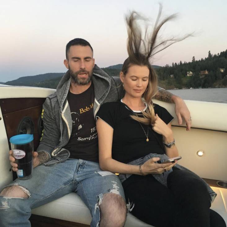 Adam Levine dan Behati Prinsloo (instagram.com/adamlevine)