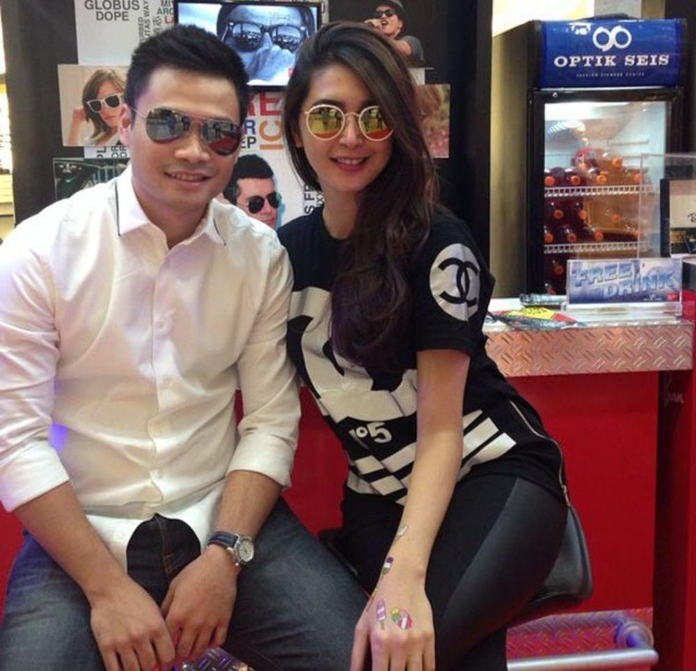potret jadul Nabila Syakieb dan suami (instagram.com/nsyakieb85)