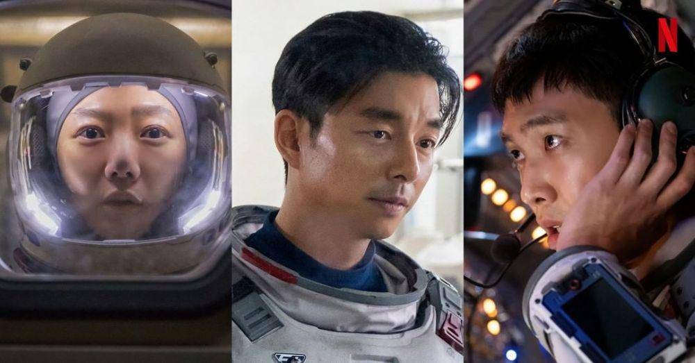 Bae Doona, Gong Yoo, dan Lee Joon di drama The Silent Sea (instagram.com/netflixkr)