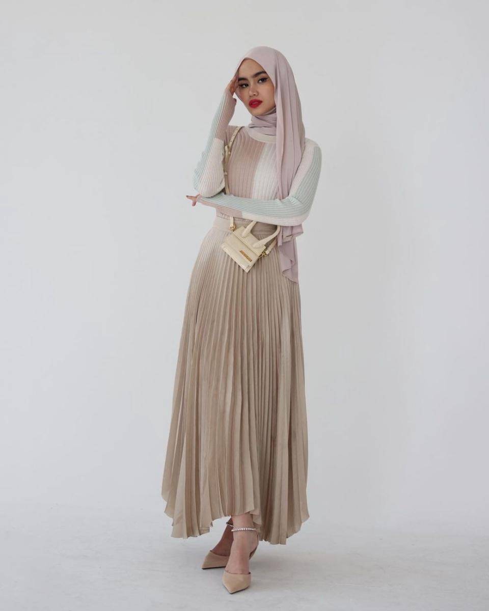 Atasan Rajut untuk Hijabers (instagram.com/sashfir)