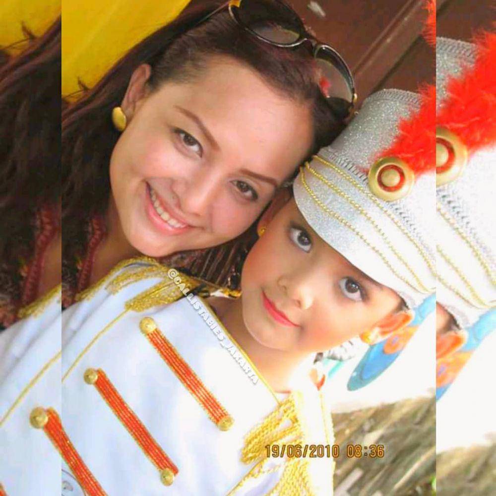 potret masa kecil Callista Arum (instagram.com/callistabies_jakarta)