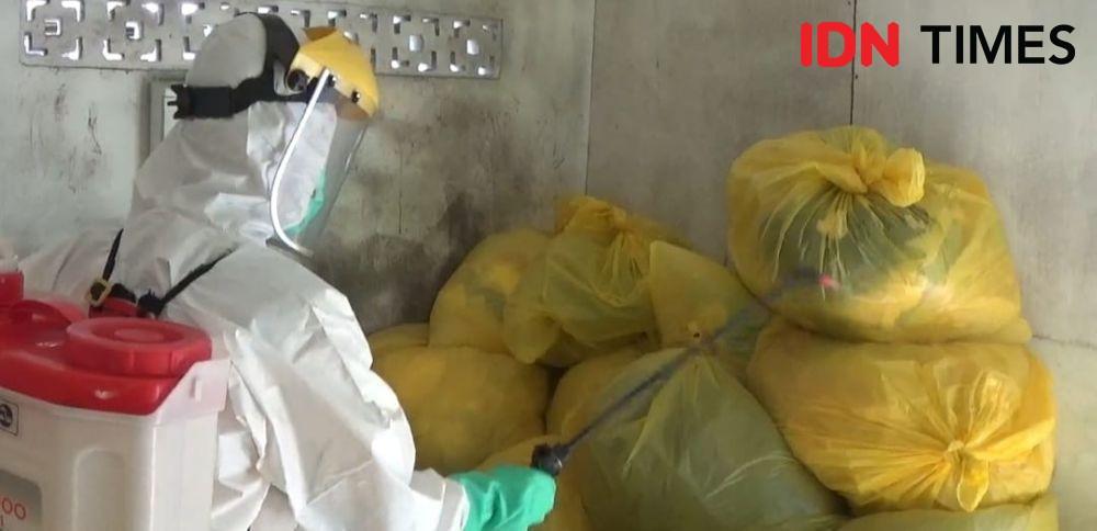 Limbah COVID-19 di RSUD Balikpapan Tembus 5 Ton per Bulan