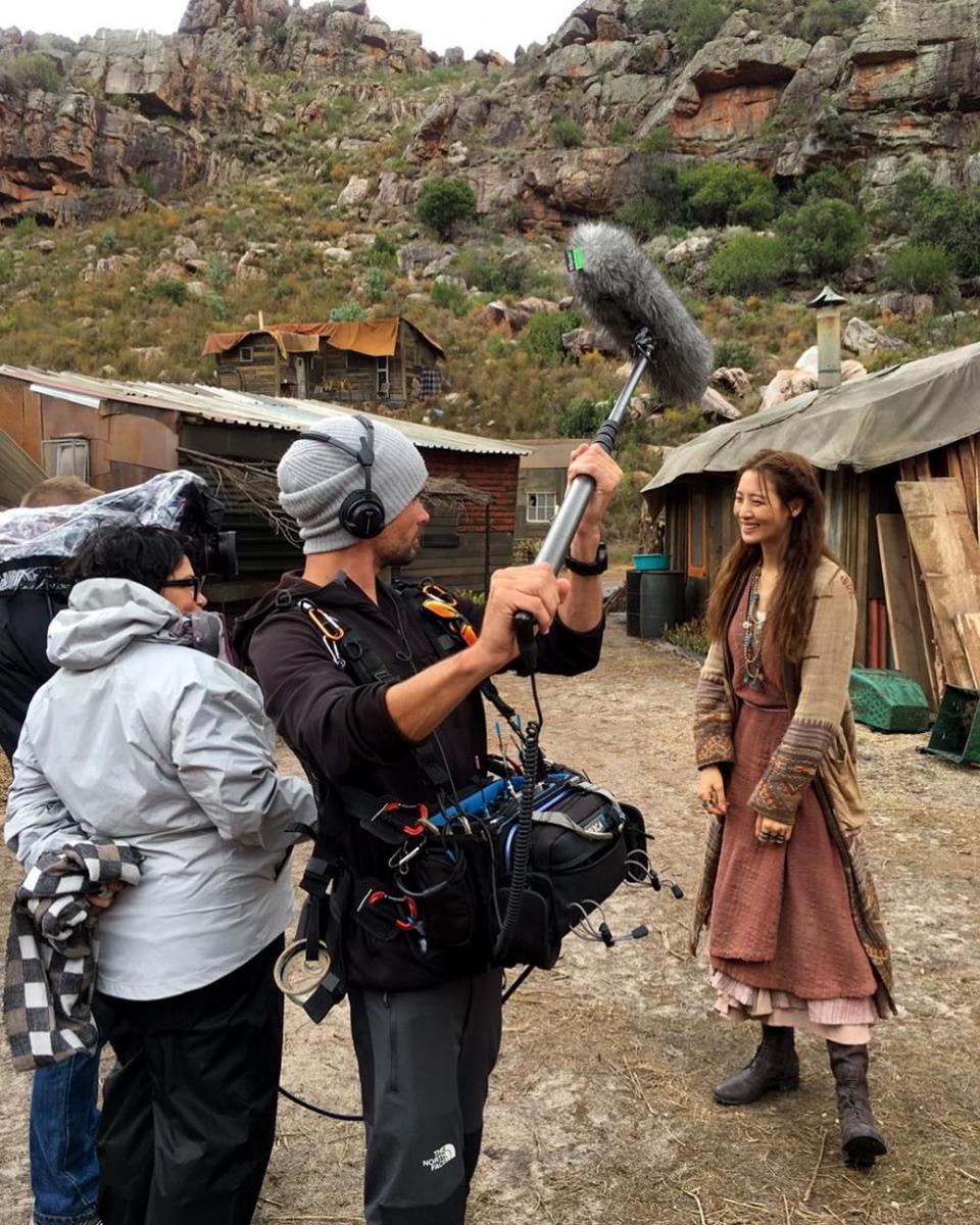 Behind Scene film The Dark Tower (instagram.com/claudiashkim)