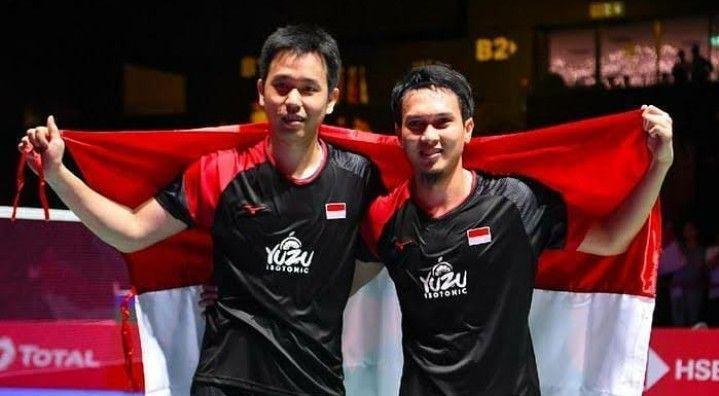 Hendra Setiawan dan Mohammad Ahsan (instagram.com/hendrasansan)