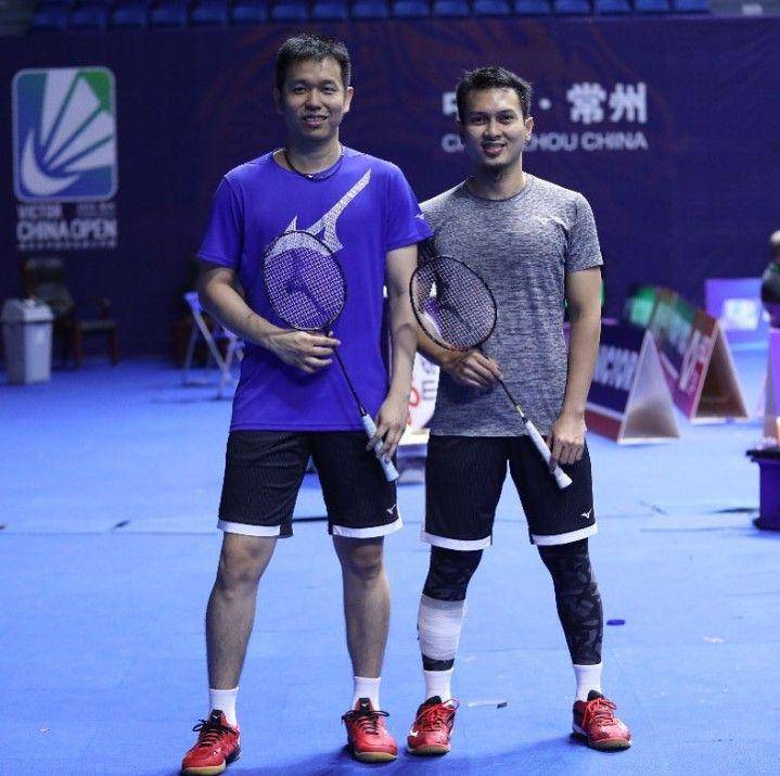 Hendra Setiawan dan Mohammad Ahsan (instagram.com/hendrasansan)