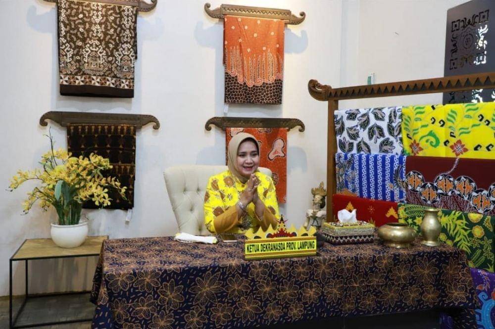 Ketua Dekranasda Provinsi Lampung Riana Sari Arinal. (IDN Times/Istimewa).