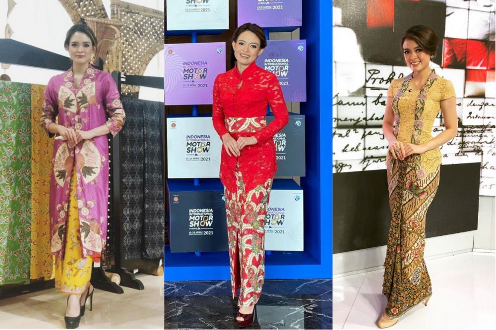 9 Inspirasi Kebaya ala Glory Oyong, Pesonanya Memikat