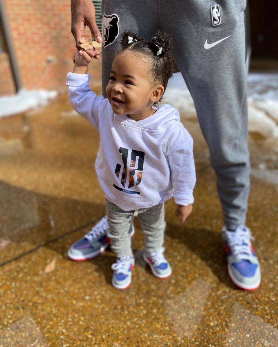potret Ja Morant dan putrinya (instagram.com/jamorant)