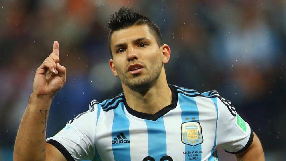 potret Sergio Aguero bersama Argentina (en.as.com)