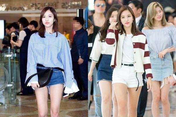 Short pants Mina Twice (twitter.com/mimochaey)