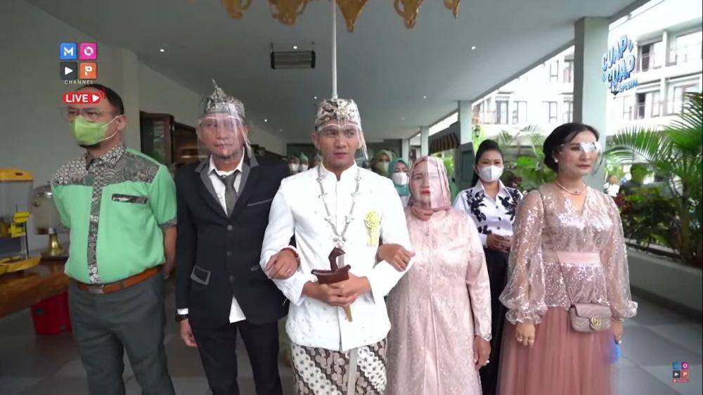 Akad nikah Ridho D'Academy-Syifa 17/10/2021 (dok. MOP Channel)