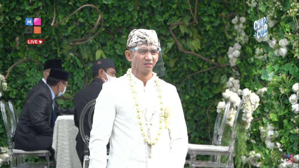 Akad nikah Ridho D'Academy-Syifa 17/10/2021 (dok. MOP Channel)