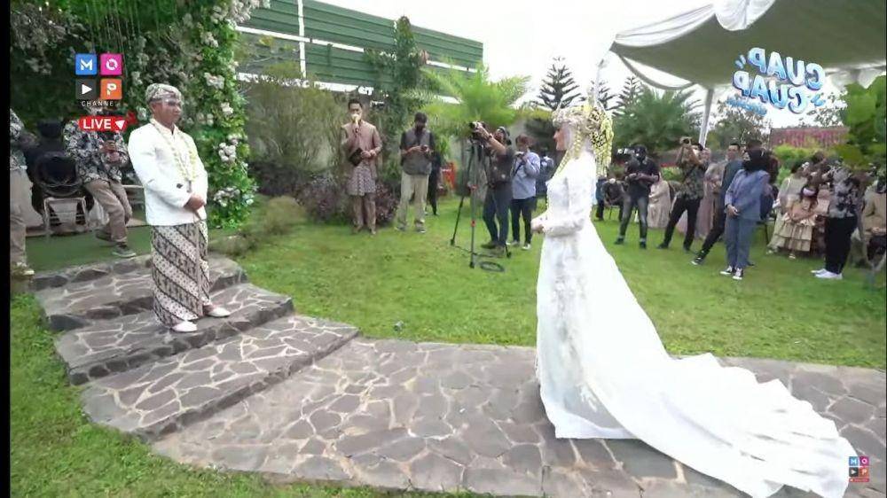 Akad nikah Ridho D'Academy-Syifa 17/10/2021 (dok. MOP Channel)