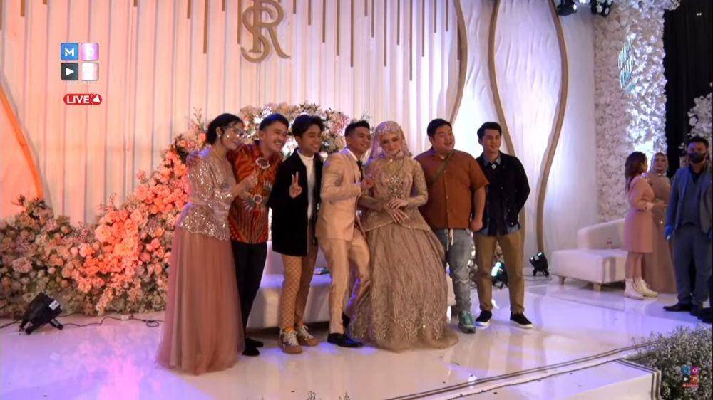 Resepsi Ridho D'Academy-Syifa 17/10/2021 (dok. MOP Channel)