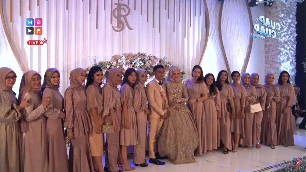 Resepsi Ridho D'Academy-Syifa 17/10/2021 (dok. MOP Channel)