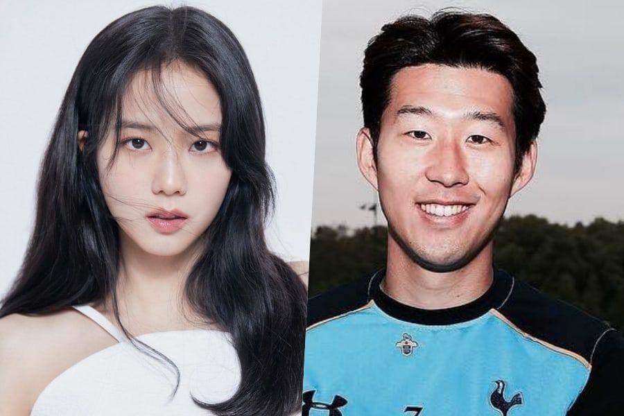Jisoo BLACKPINK dan Son Heung Min (soompi.com)