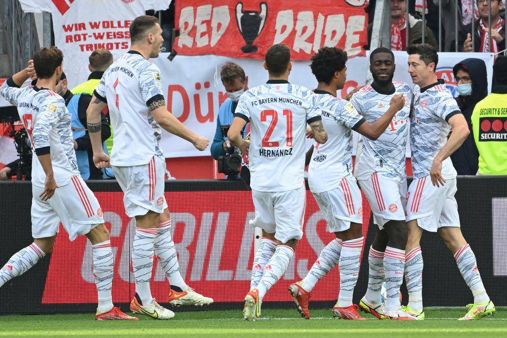 selebrasi gol Bayern Munchen (fcbayern.com)