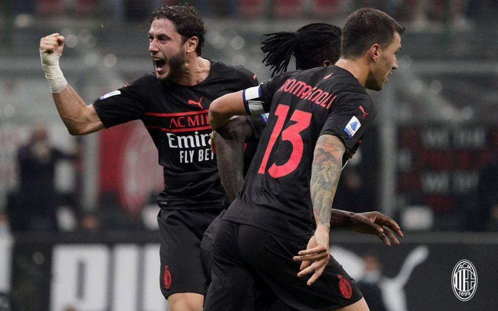 Selebrasi gol AC Milan (twitter.com/acmilan)
