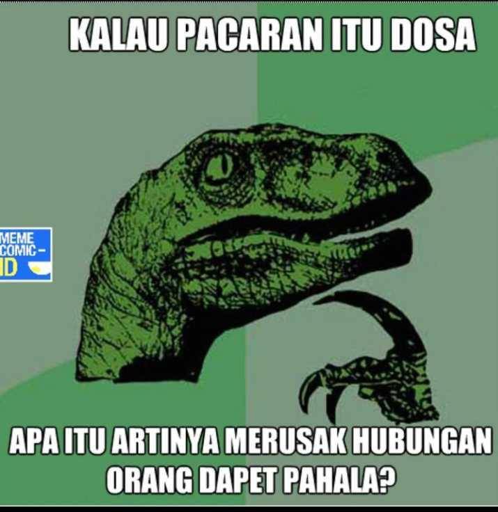 meme dinosaurus (instagram.com/memecomic.id)