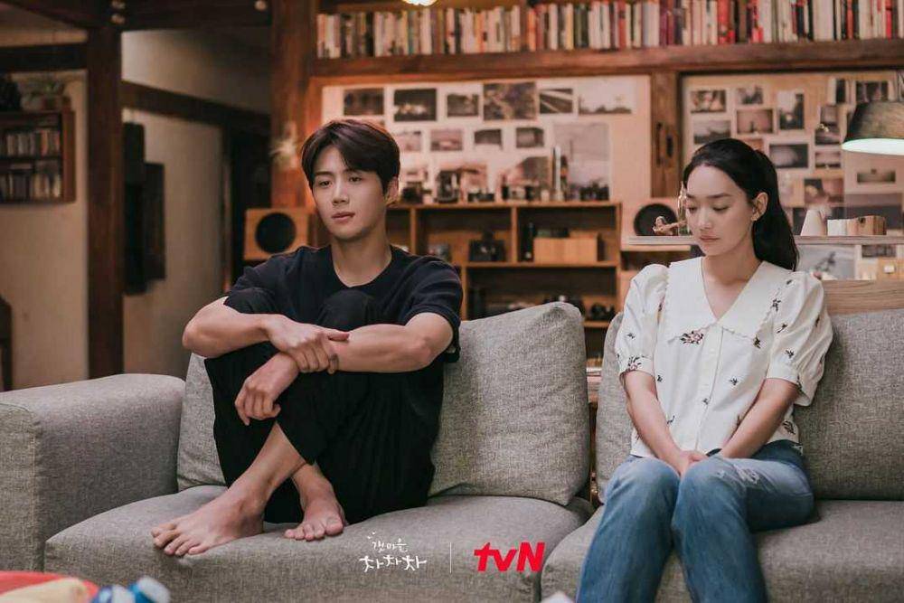 Hye Jin dan Du Sik (instagram.com/tvn_drama)