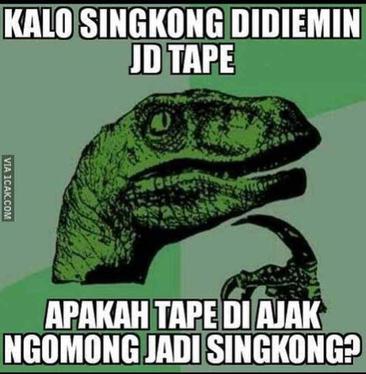 meme dinosaurus (instagram.com/onecak)