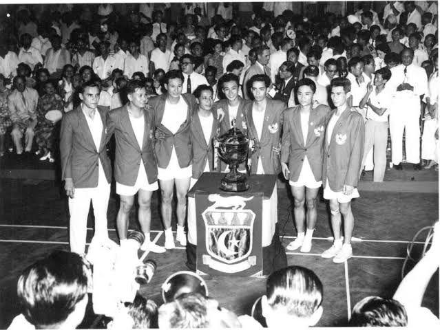 tim Thomas Indonesia di Thomas Cup 1958 (twitter.com/ravandolie)