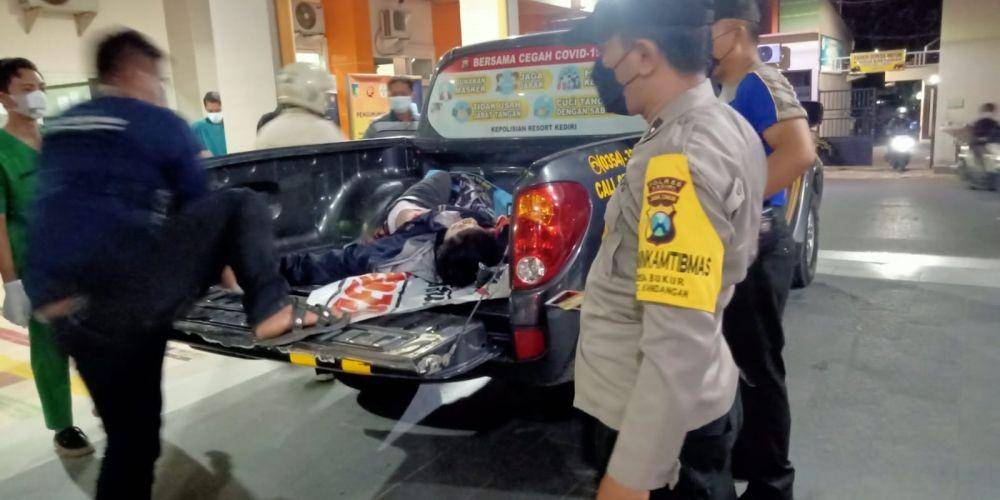 Korban saat dibawa ke rumah sakit. IDN Times / istimewa