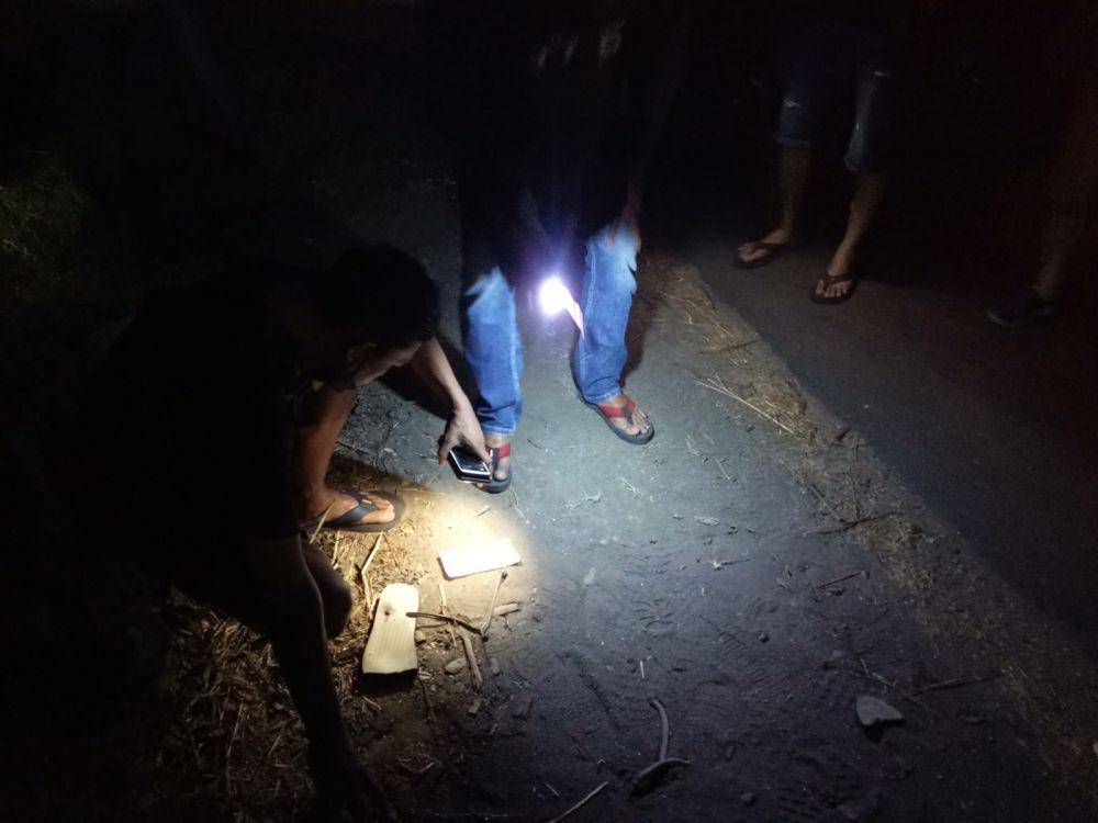 Polisi melakukan olah TKP di lokasi kejadian. IDN Times/ istimewa