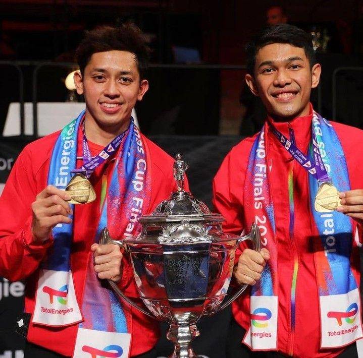 piala Thomas Cup 2020 (instagram.com/fajarian_official)