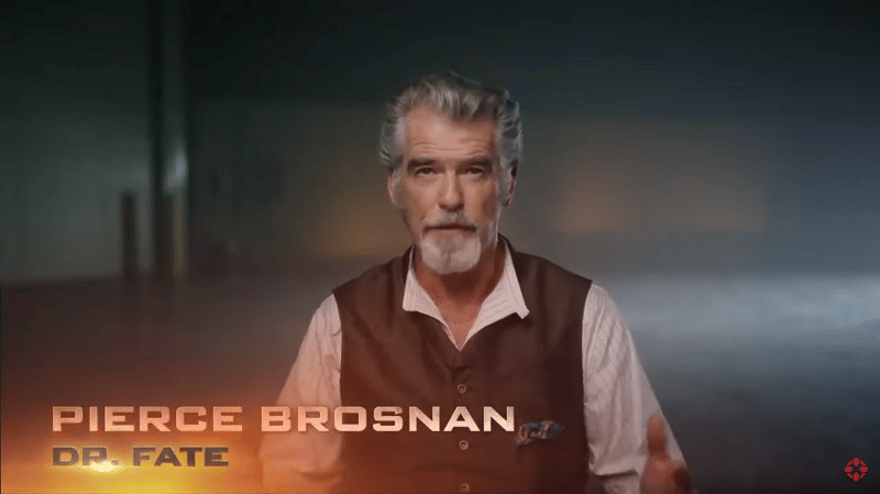 Pierce Brosnan sebagai Dr. Fate. Dok. IGN