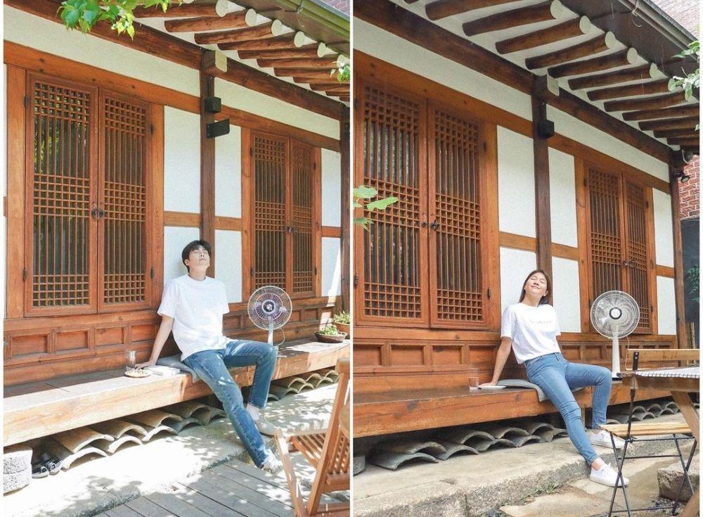 Ngefans Berat, 9 Potret Amelia Tantono Tiru Pose Kim Seonho