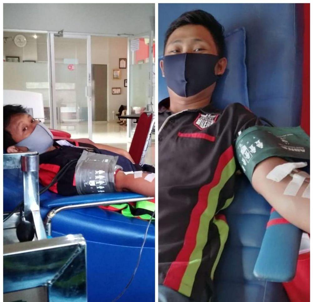 Blade Rider Club Medan (BRCM) gelar aksi donor darah (Dok. IDN Times)