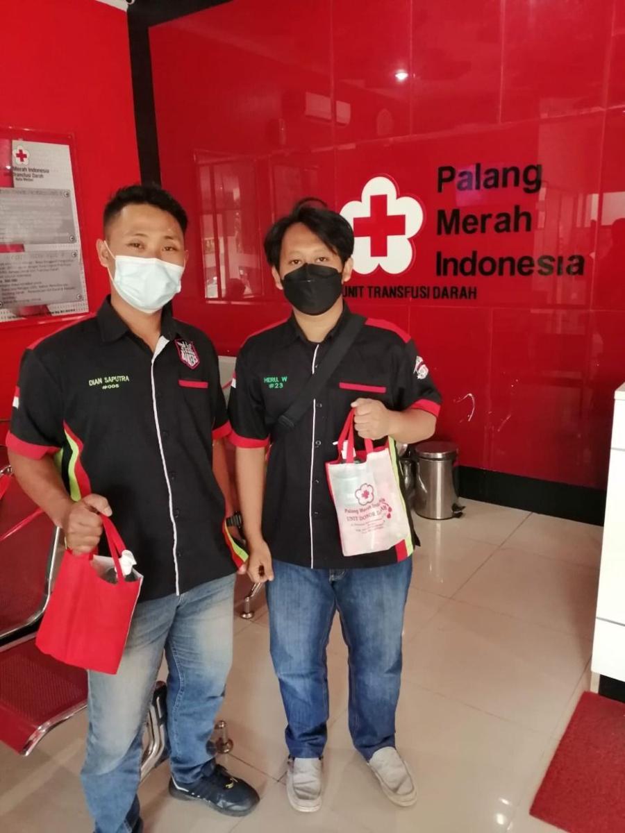 Blade Rider Club Medan (BRCM) gelar aksi donor darah (Dok. IDN Times)